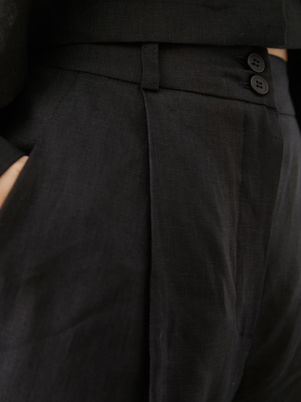 картинка брюки льняные палаццо от магазина Solo-U.ru