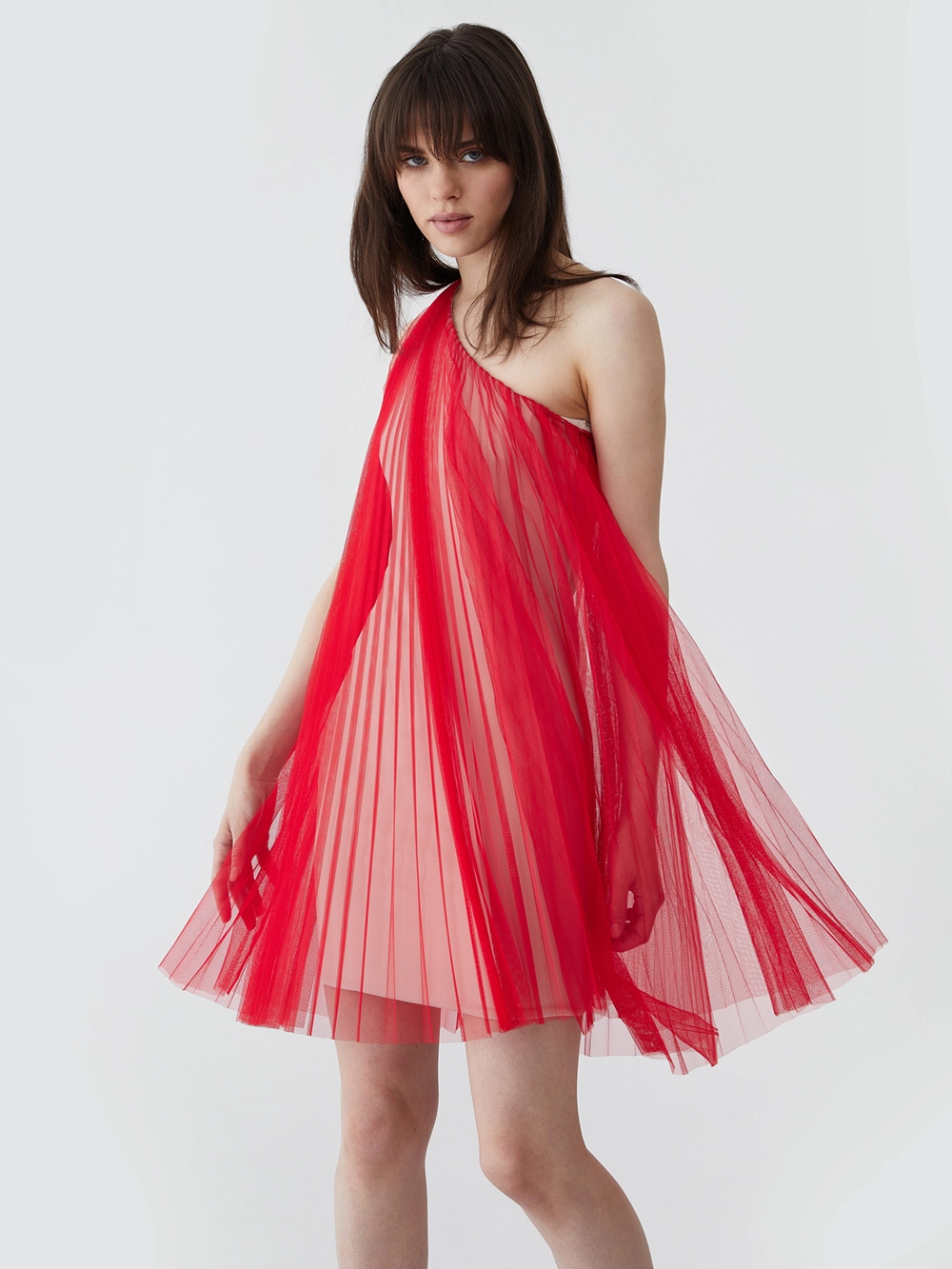 картинка платье из гофрированной сетки от магазина Solo-U.ru