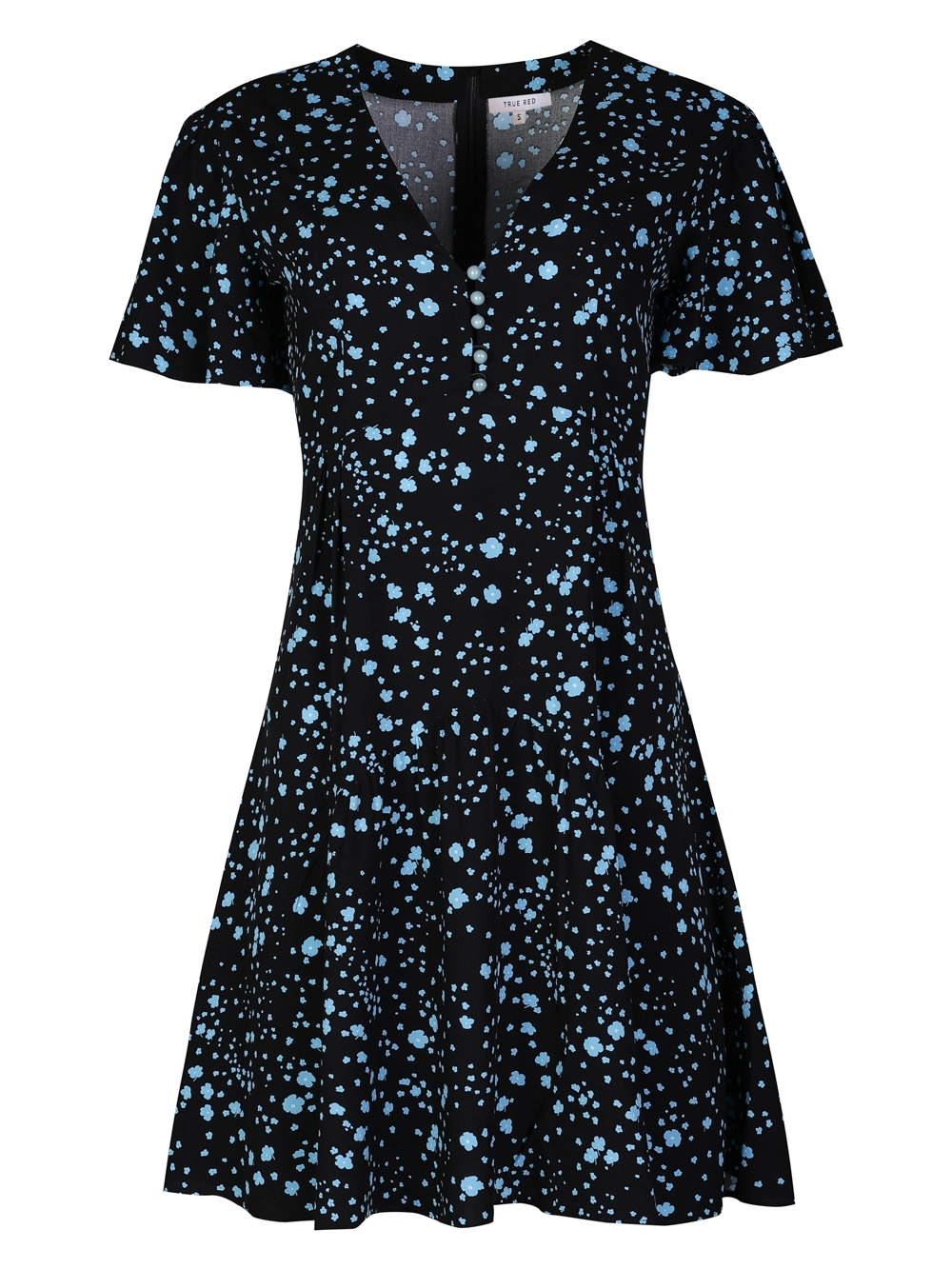 картинка платье мини с рукавами-крыльями от магазина Solo-U.ru