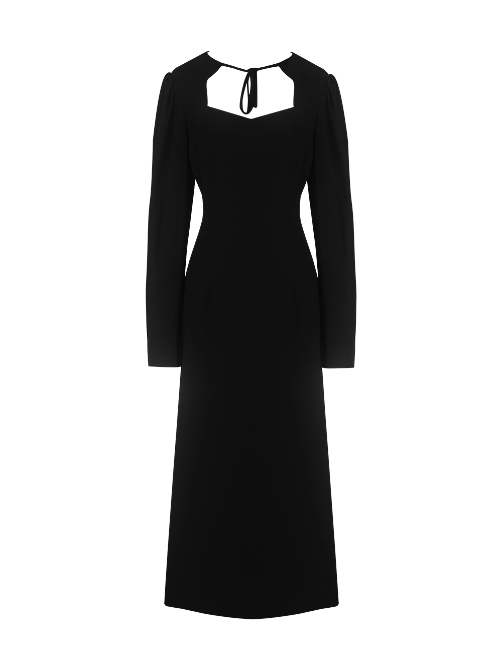 картинка платье с фигурным вырезом от магазина Solo-U.ru