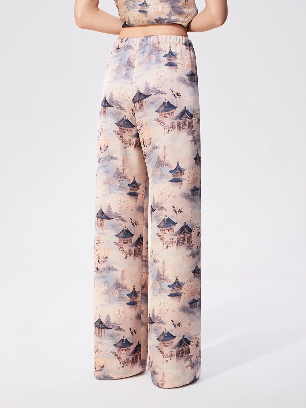 картинка брюки с принтом на резинке от магазина Solo-U.ru